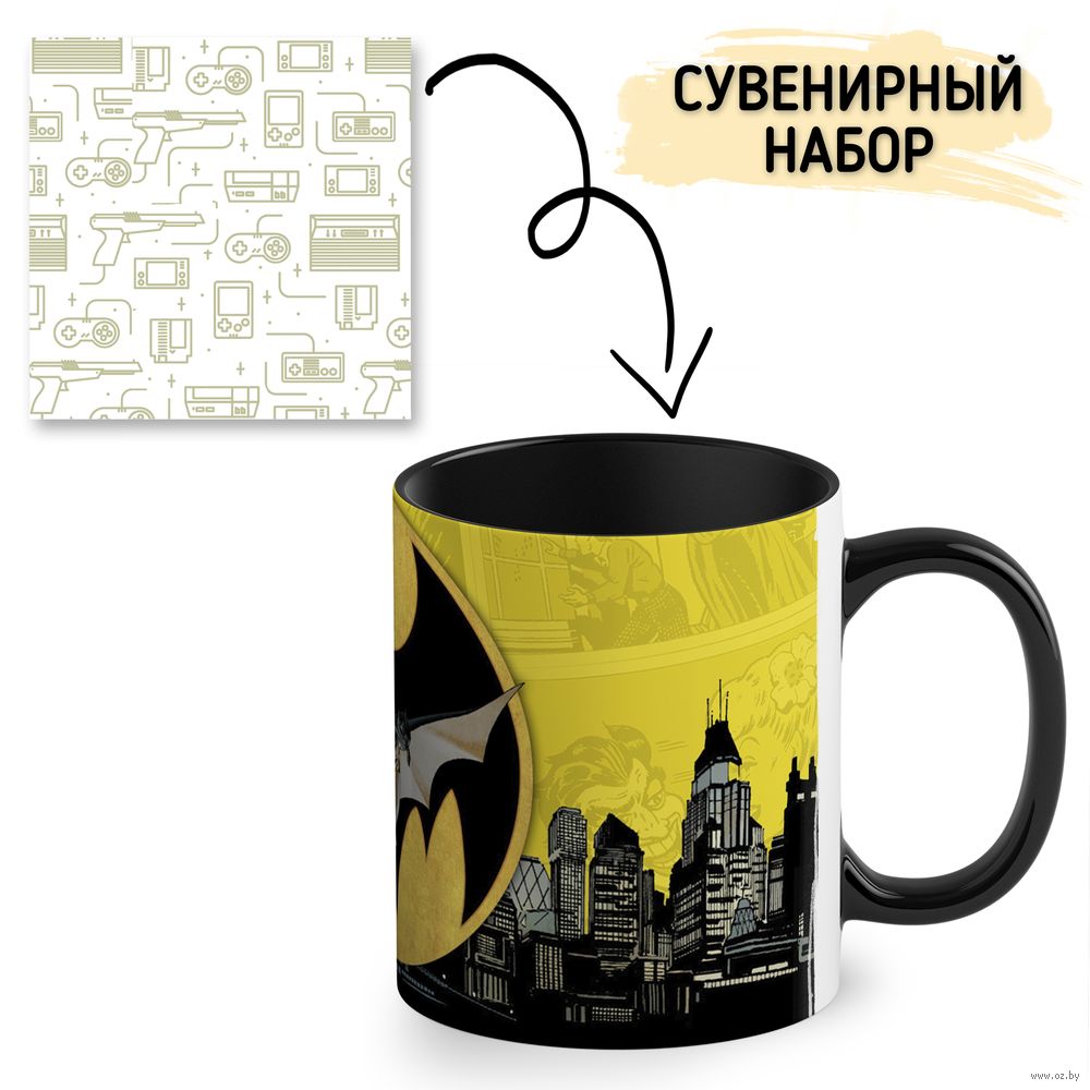 Подарочный набор DC Comics - Batman pack (чашка, брелок, блокнот Batman) (ABYPCK136)