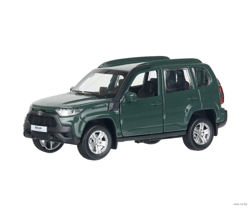Машинка инерционная "Lada Niva Travel" (зеленый)