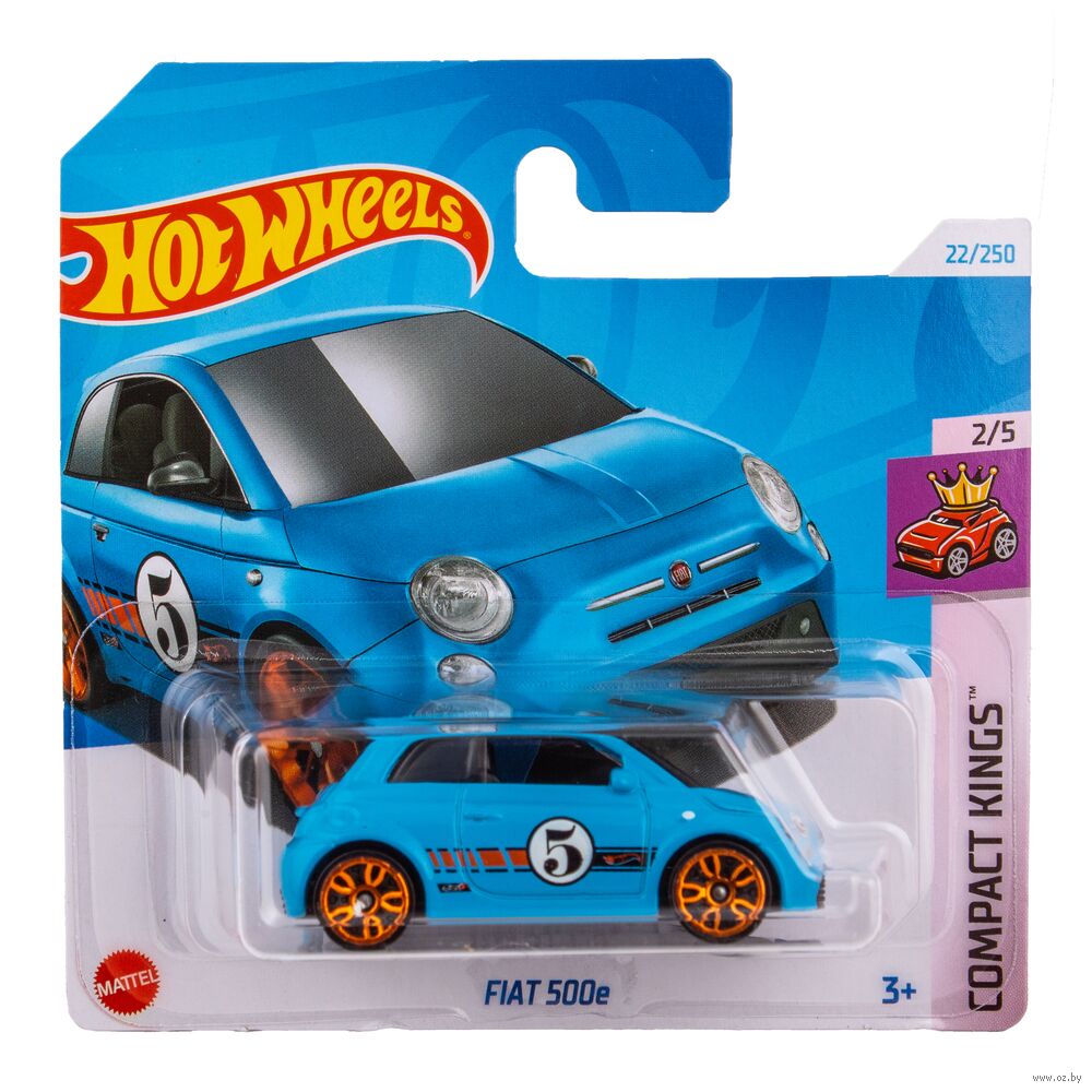 Машинка "Hot Wheels. Fiat 500e"
