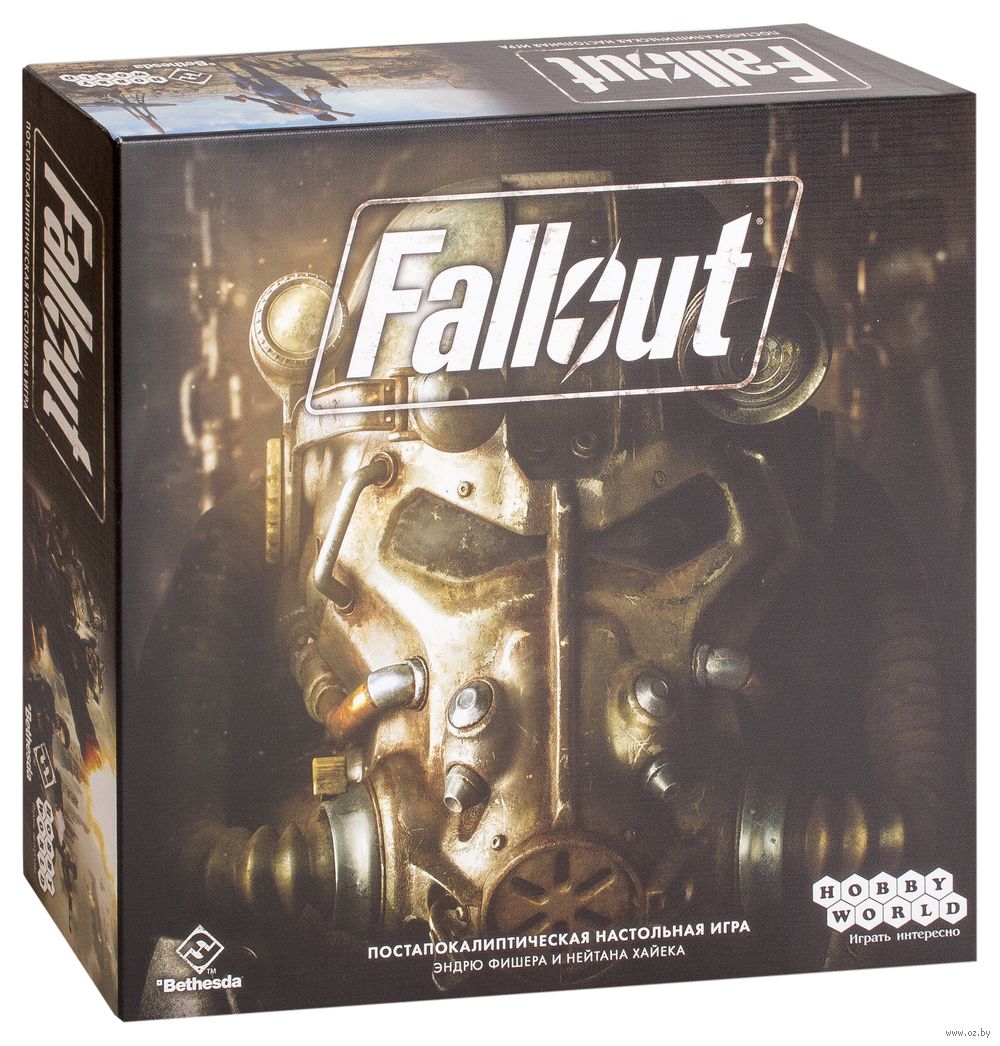 Fallout — настольная игра от Мир Хобби (Hobby World), Fantasy Flight Games  : купить игру Fallout : в интернет-магазине — OZ.by