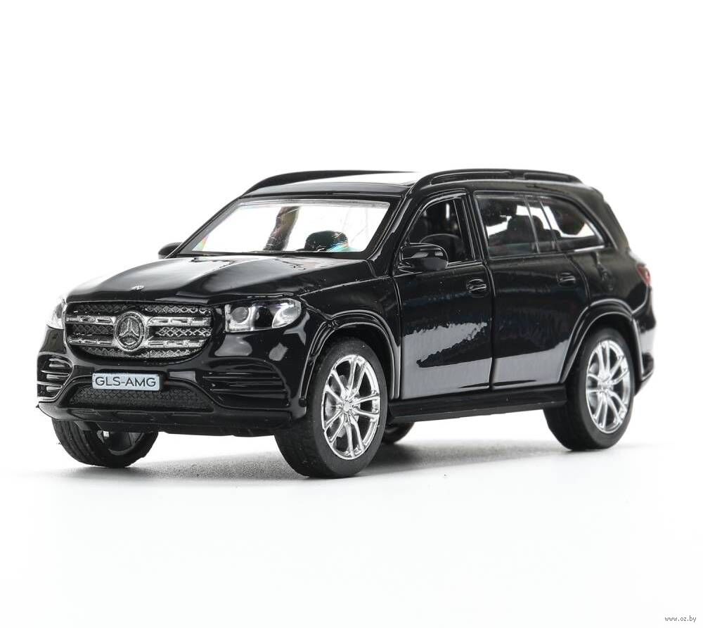 Машинка инерционная "Mercedes-Benz GLS Class AMG" (темно-серая)