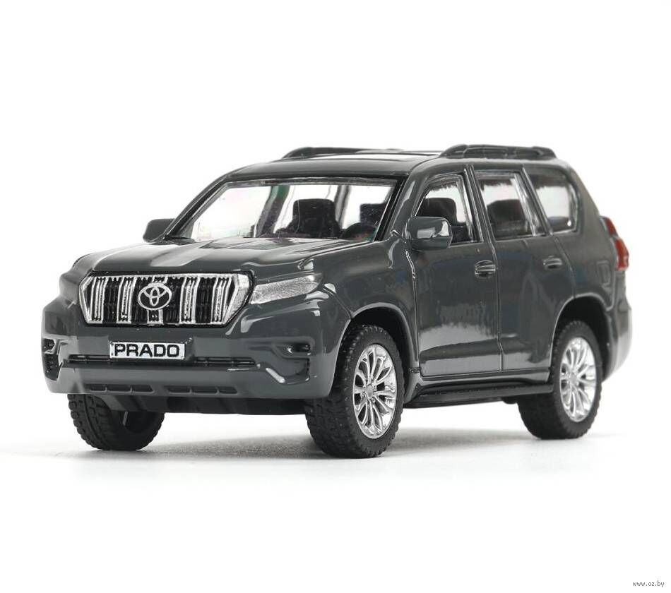 Машинка инерционная "Toyota Land Cruiser Prado" (мокрый асфальт)