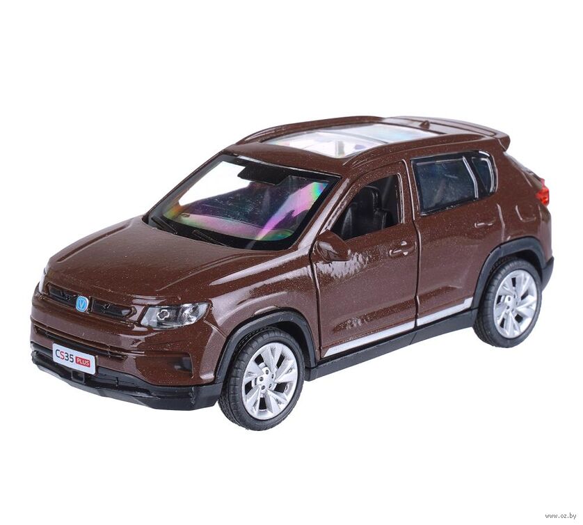 Машинка инерционная "Changan CS35 Plus" (коричневый)