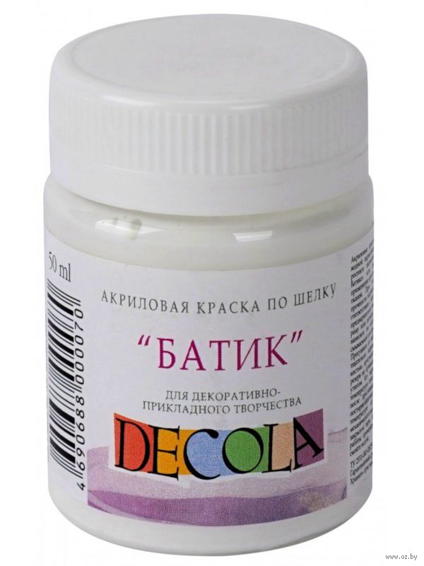 Kraska Akrilovaya Po Shelku Batik Belaya 50 Ml Kupit V Minske V Internet Magazine S Dostavkoj Po Belarusi Oz By