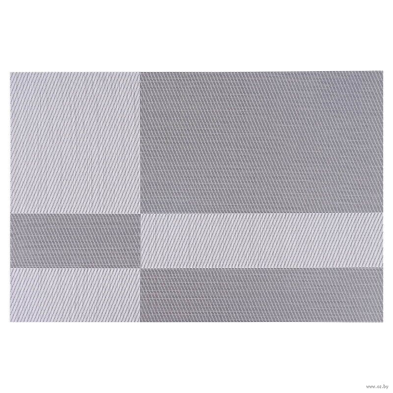 Салфетка сервировочная "Zapel Asymmetry" (300х450 мм; silver)