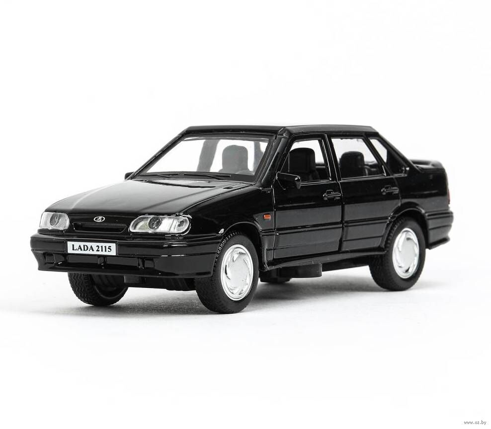 Машинка инерционная "Lada-2115 Samara" (черный)