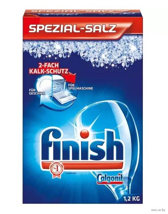 Соль для посудомоечных машин "Finish Calgonit" (1,2 кг)