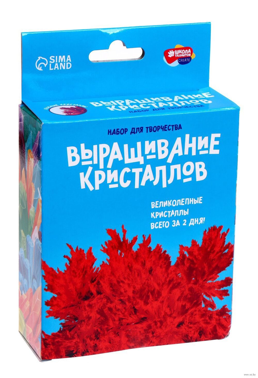 Набор для выращивания кристаллов "Лучистый кристалл. Красный"