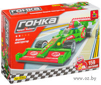 Конструктор "Гонка. Гоночный автомобиль F1" (159 деталей)