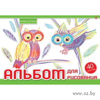 Альбом для рисования "Хобби Тайм" (А4; 40 листов)