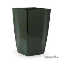 Цветочный горшок "Diva Square" (20х34 см; черный)