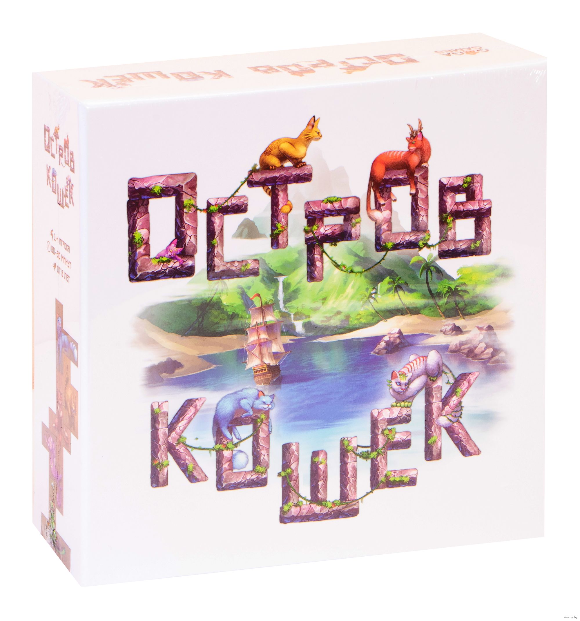 Остров кошек — настольная игра от GaGa Games : купить игру Остров кошек : в  интернет-магазине — OZ.by