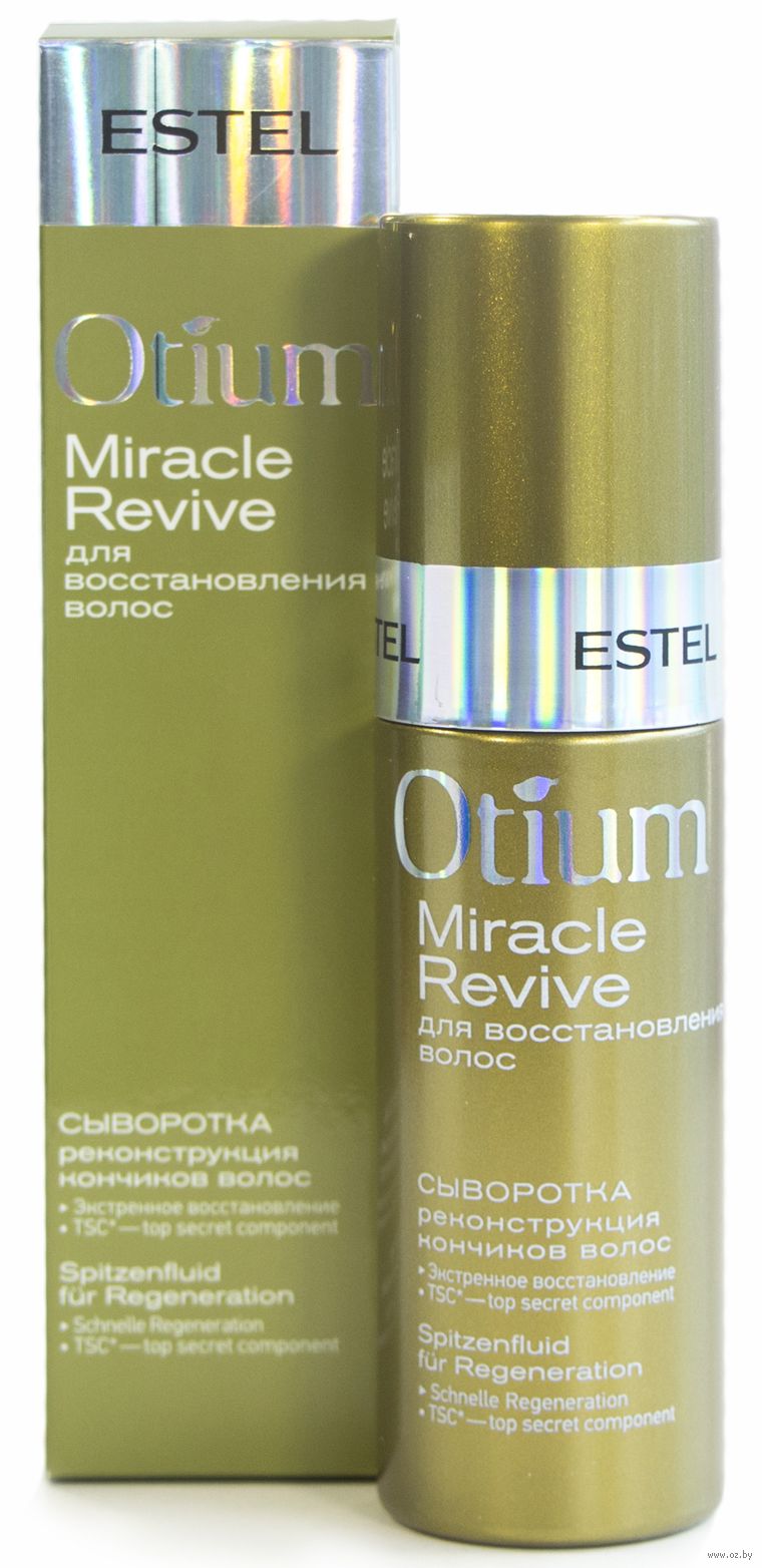 Сыворотка "реконструкция кончиков волос" Otium Miracle Revive, 100 мл. Сыворотка реконструкция волос Otium Miracle. Эликсир для волос "сила кератина" Otium Miracle Revive, 100 мл. Estel Otium Miracle Revive эликсир.