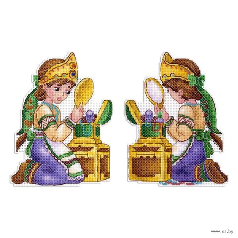 Набор для вышивания на пластиковой канве "Таня" (120х160 мм) — фото, картинка