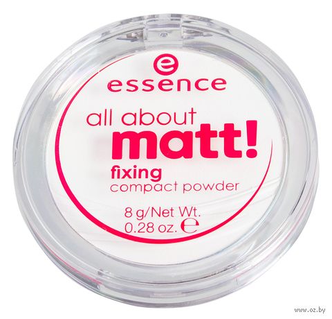 Компактная пудра для лица "All about matt! Fixing" — фото, картинка