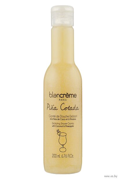 Отшелушивающий эксфолиант для душа "Pina Colada Exfoliating Shower Granita With Coconut & Pineapple" (200 мл) — фото, картинка