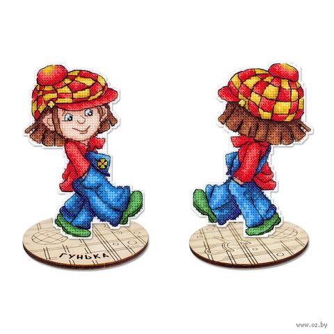 Набор для вышивания на пластиковой канве "Гунька с подставкой" (90х130 мм) — фото, картинка