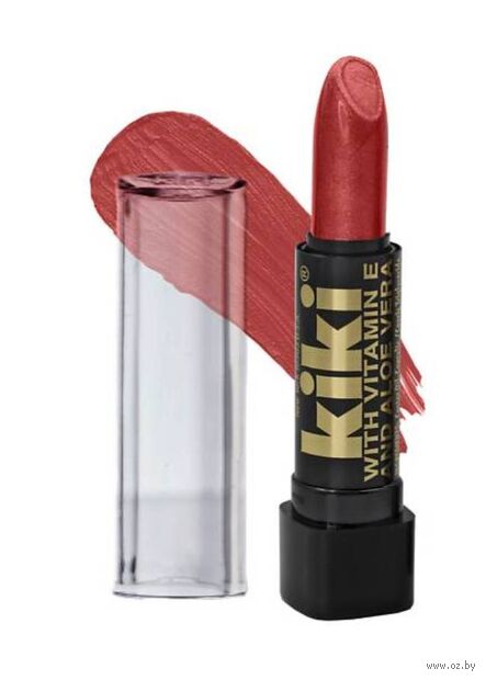 Помада для губ "Aloe and Vit E" тон: 155, шоколадно-коричневый — фото, картинка