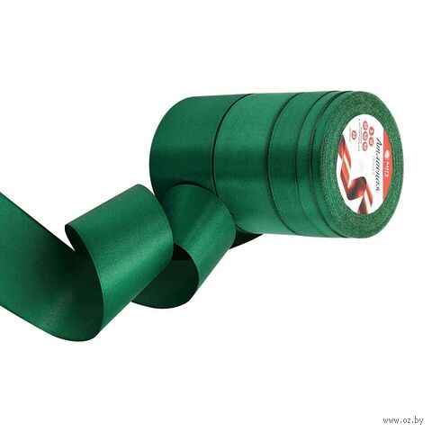Набор декоративных лент (23 м; изумрудный; 5 размеров) — фото, картинка
