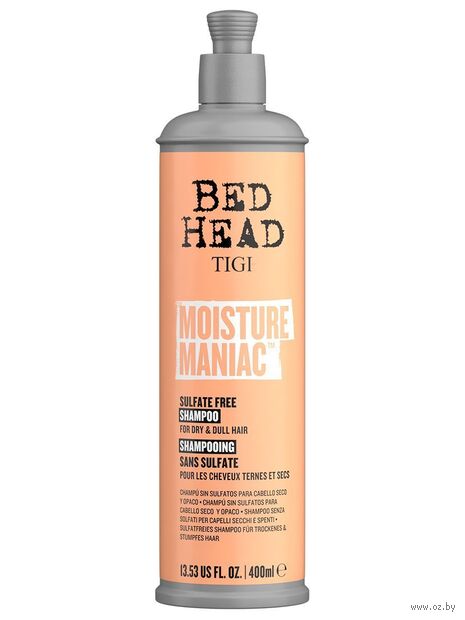 Шампунь для волос "Tigi Bed Head Moisture Maniac" (400 мл) — фото, картинка