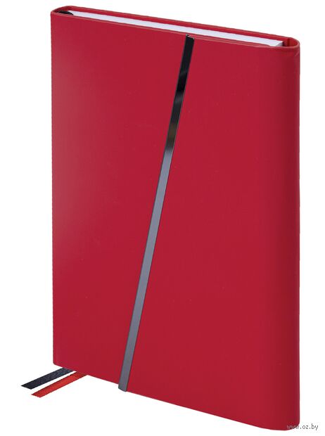 Ежедневник недатированный "Vogue" (А5; красный) Ежедневник недатированный "Vogue" (А5; красный) — фото, картинка