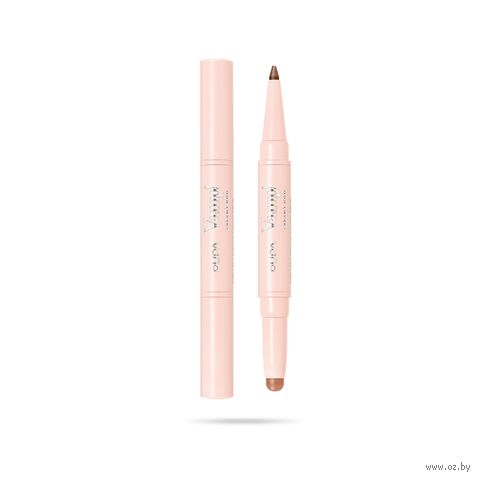 Помада-карандаш для губ "Vamp! Cremy Duo" тон: 020, brown nude — фото, картинка