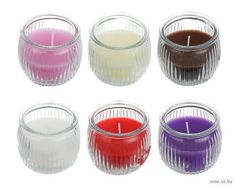 Свеча декоративная ароматизированная "Ladecor" (7х6,5 см) — фото, картинка