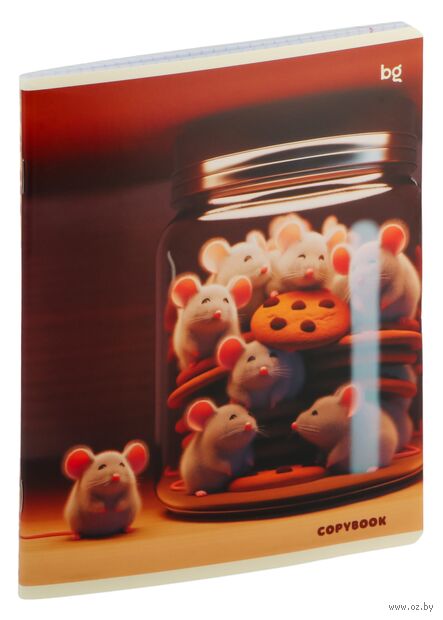 Тетрадь полуобщая в клетку "В банке" (48 листов) — фото, картинка