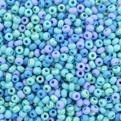 Набор бисера 10/0 "Ассорти №8" (4 цвета) — фото, картинка