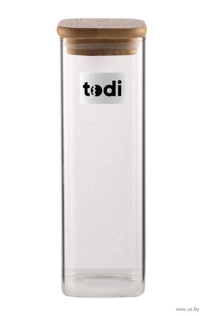 Банка для сыпучих продуктов "Todi LCSC2109" (600 мл) — фото, картинка