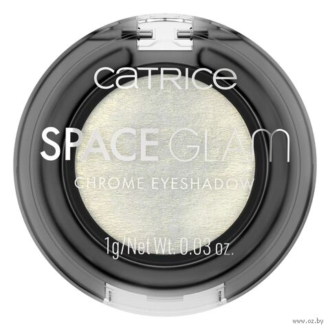 Тени для век "Space Glam Chrome" тон: 010, moonlight glow — фото, картинка