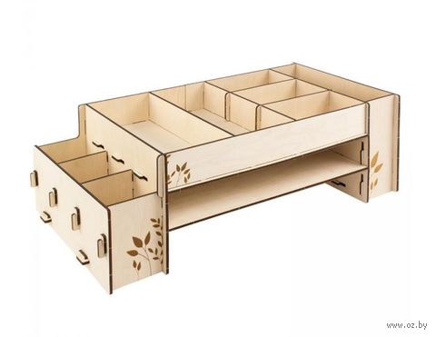 Сборная деревянная модель "Порядок на столе" (тип 5) — фото, картинка