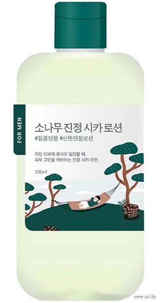 Лосьон для лица "For Men Pine Calming Cica Lotion" (200 мл) — фото, картинка