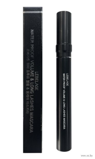 Тушь для ресниц водостойкая "Water Proof Volume&Long Lashes Mascara" тон: чёрный — фото, картинка