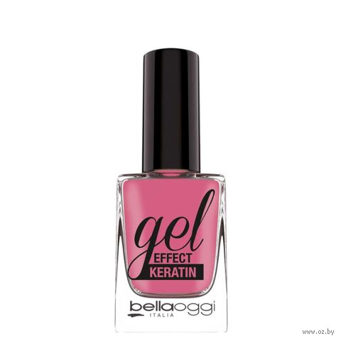 Лак для ногтей "Gel Effect Keratin" тон: 507, vanity pink — фото, картинка