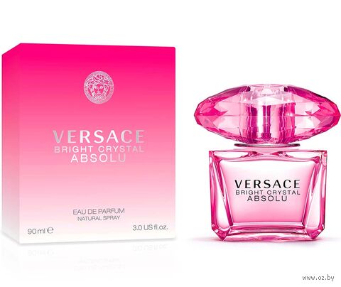 Парфюмерная вода для женщин Versace "Bright Crystal Absolu" (90 мл) — фото, картинка