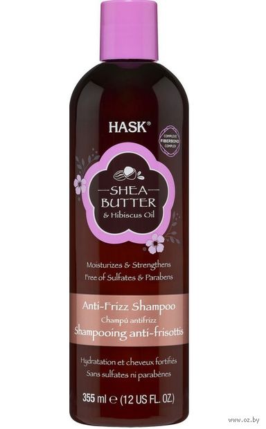 Шампунь для волос "С маслом ши и экстрактом гибискуса" (355 мл) — фото, картинка