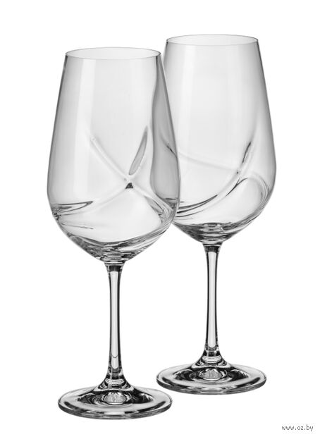 Бокал для вина стеклянный "Turbulence" (2 шт.; 550 мл) — фото, картинка