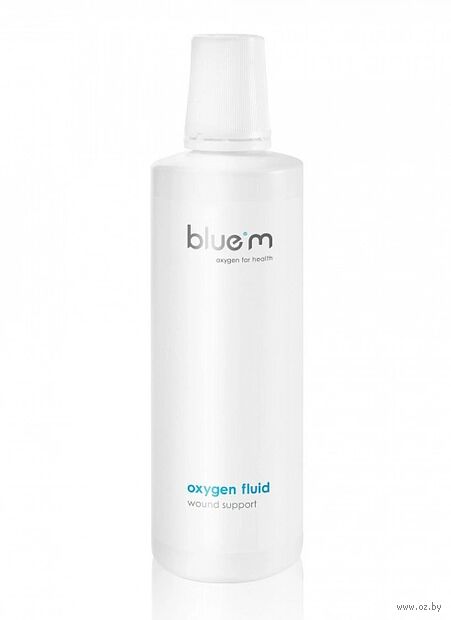 Флюид для полости рта "Bluem с активным кислородом" (250 мл) — фото, картинка
