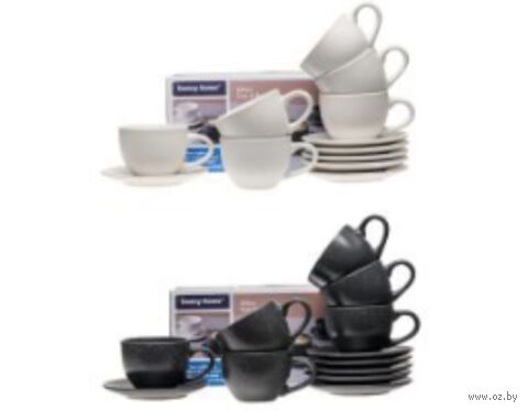 Набор чашек с блюдцами "Danny Home" (12 предметов) — фото, картинка