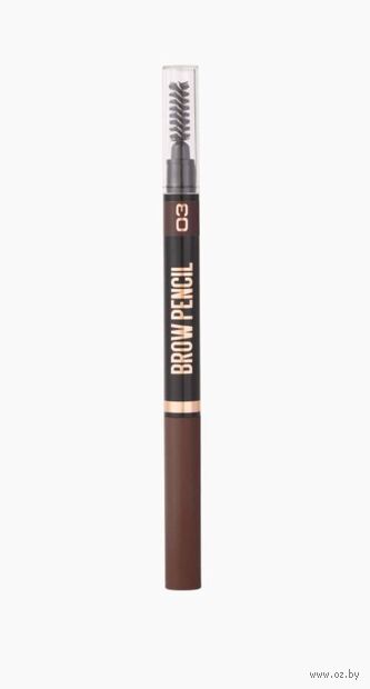 Карандаш для бровей "Brow Sculpting Pencil" тон: 03, коричневый — фото, картинка