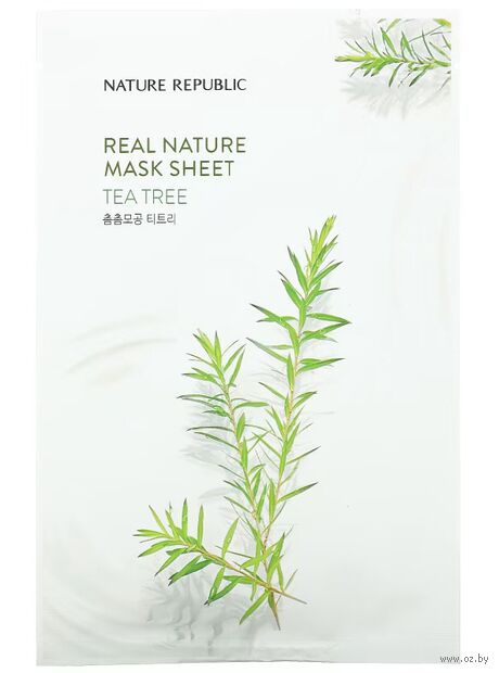 Тканевая маска для лица "С маслом чайного дерева" (23 г) — фото, картинка