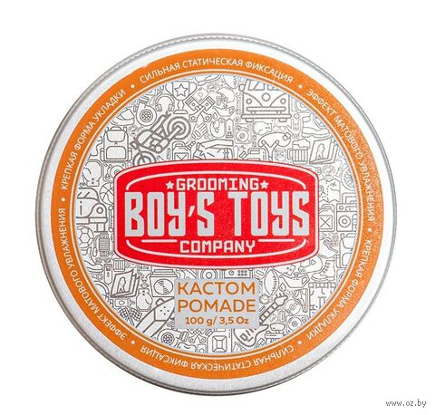 Помада для укладки волос "Custom Pomade Strong Hold" (100 г) — фото, картинка