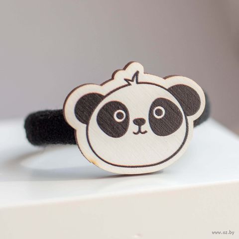 Резинка для волос "Panda" — фото, картинка