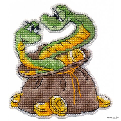 Набор для вышивания "Магнит. Золотце моё" (84х93 мм) — фото, картинка