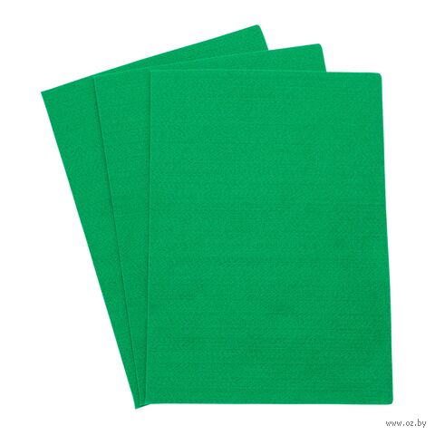Фетр листовой мягкий "Astra" (20х30 см; фисташковый; 3 листа) — фото, картинка
