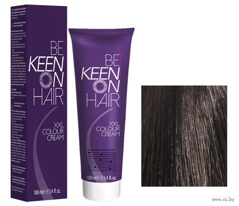 Крем-краска для волос "KEEN" тон: 4.7, мокко — фото, картинка
