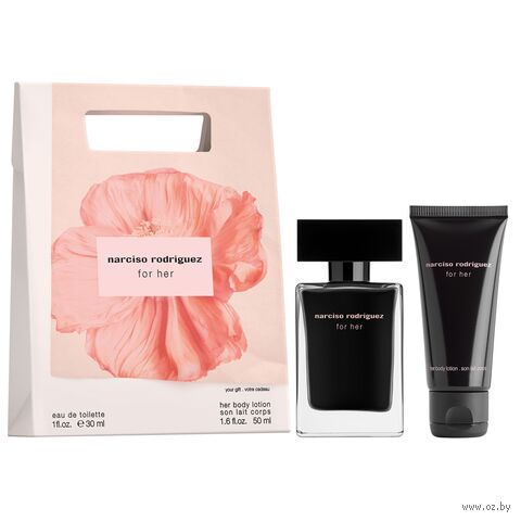 Подарочный набор "For Her Fragrance & Softness Set" (туалетная вода, лосьон для тела) — фото, картинка