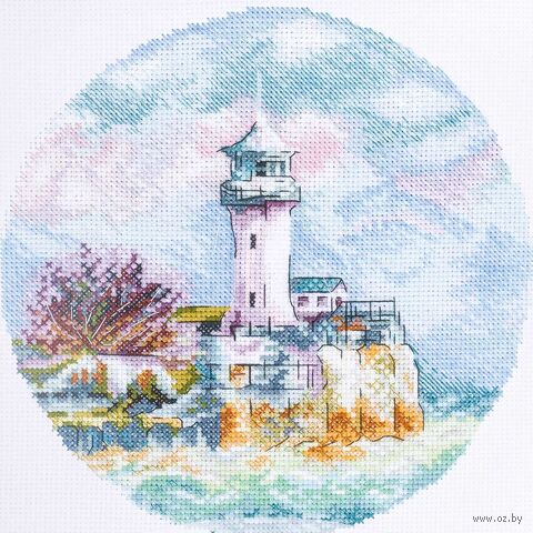 Набор для вышивания "На краю моря" (195х195 мм) — фото, картинка