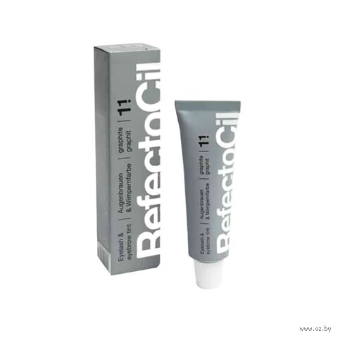 Краска для бровей и ресниц "RefectoCil" тон: 1.1, графит — фото, картинка